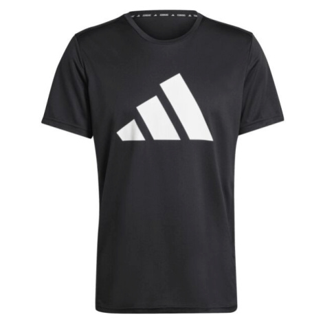 adidas RUN IT T-SHIRT Pánske tričko, čierna, veľkosť