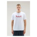 Tričko Woolrich Embroidered Logo T-Shirt Bright White