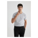 DEFACTO Slim Fit Slim Fit Crew Neck Short Sleeve T-Shirt