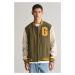 BUNDA GANT LIGHT VARSITY JACKET SOFT OAT