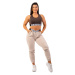 Dámské tepláky Nebbia Iconic Mid-Waist Sweatpants 408 cream XS