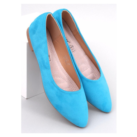 Dámske topánky / Balerínky ZA07P Svetlo modrá - Seastar světle modrá