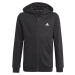 ČIERNA CHLAPČENSKÁ MIKINA ADIDAS ESSENTIALS FULL-ZIP HOODIE JR GN4020