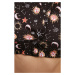 Trendyol Black Galaxy Patterned Knitted Pajamas Set