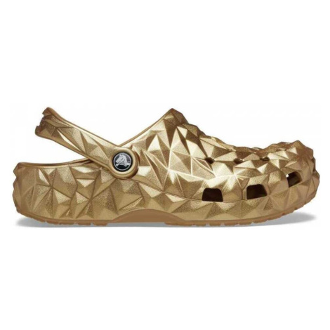 Crocs  Cls metallic geometric clog  Sandále Zlatá