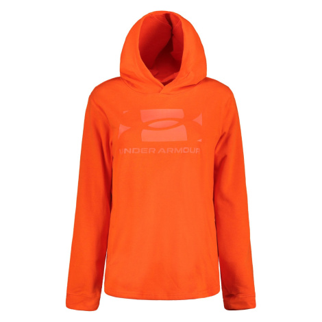Mikina Under Armour UA RIVAL TERRY HOODIE-ORG - Chlapci