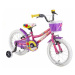 Detský bicykel DHS Daisy 1604 16" - model 2019 Farba Purple