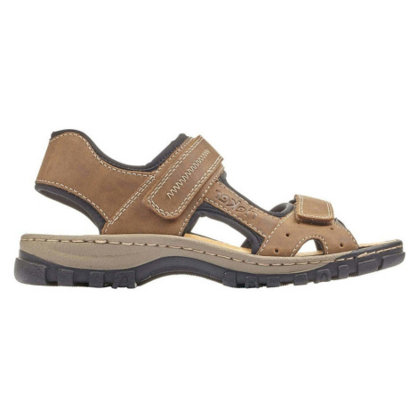 Rieker  -  Športové sandále Hnedá