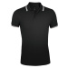 SOĽS Pasadena Pánske polo triko SL00577 Black / White