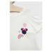 Detské bavlnené tričko GAP x Disney tmavomodrá farba