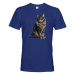 Pánské tričko s potlačou mačky - tričko pre milovníkov mačiek