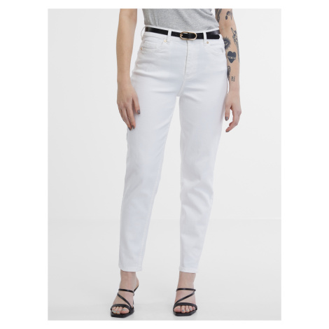 Orsay White Women's Mom Jeans - Women's