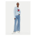 Tommy Jeans Sveter Flag DW0DW18681 Modrá Relaxed Fit