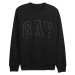 GAP V-LW DB FLEECE Pánska mikina, čierna, veľkosť