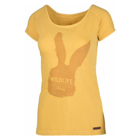 Husky Rabbit krémovo žltá, Dámske tričko