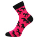 Boma Xantipa 64 Dámske vzorované ponožky - 3 páry BM000002061700100398 mix