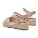 Tommy Hilfiger Espadrilky Rope Wedge Sandal T3A7-32186-1380 M Ružová