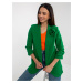 Green elegant jacket with flower OCH BELLA
