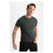 DEFACTO Slim Fit Crew Neck Premium Quality Basic Short Sleeve Cotton T-Shirt