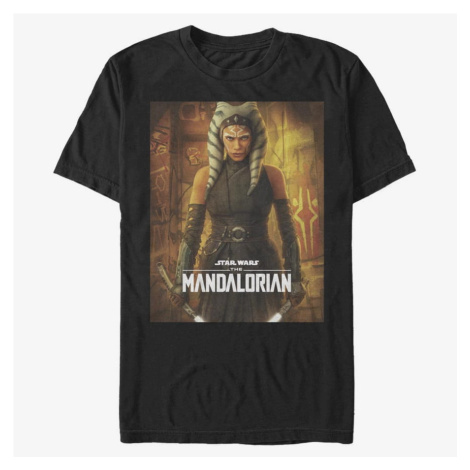 Queens Star Wars: The Mandalorian - Ahsoka Poster Unisex T-Shirt Black