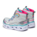 Skechers Čižmy Heart Lights Sweet Styling 302668N/SMLT Strieborná