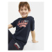 Jack&Jones Junior Tričko 12257379 Tmavomodrá Standard Fit