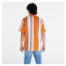 Tričko Karl Kani Small Signature Stripe Tee Orange/ Apricot/ Off White