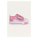 Topánky Skechers ružová farba