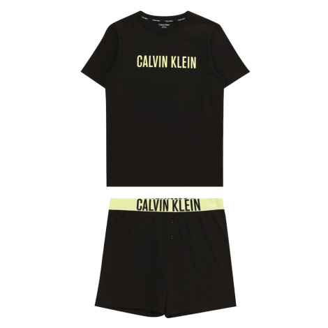 Calvin Klein Underwear Pyžamo  žltá / čierna
