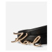 Opasok Karl Lagerfeld K/Signature Belt Black/Gold