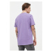 Bavlnené tričko Vans x One Piece fialová farba, s potlačou