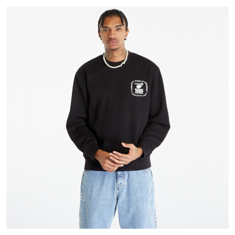 Mikina Carhartt WIP Stamp State Sweatshirt Black/ White