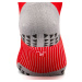Krátke protišmykové futbalové ponožky VIRALTO II MiD červené