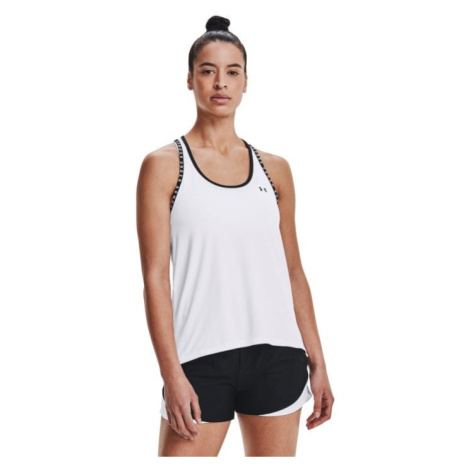 Under Armour Dámske Tielko Knockout Tank White  XL