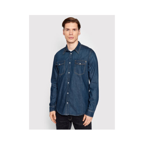 Pepe Jeans džínsová košeľa Hammond PM307509 Tmavomodrá Regular Fit