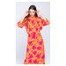 Benedict Harper Dress Nel Orange/Pink