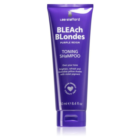 Lee Stafford Bleach Blondes Toning Shampoo šampón pre blond vlasy neutralizujúci žlté tóny