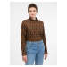 Light brown women's long-sleeved T-shirt ORSAY - Women's