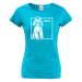 Dámské tričko pre milovníkov zvierat - Pudel - darček na narodeniny