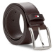 Tommy Hilfiger Pánsky opasok New Denton Belt 4.0 E367863162 Hnedá