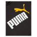 Puma Mikina Ess+ 2 Col Big Logo 586987 Čierna Regular Fit