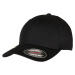 Black Flexfit Recycled Polyester Cap