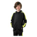 Chlapčenská tréningová mikina so zipsom 4F JUNIOR BOYS FUNCTIONAL SWEATSHIRT JBLMF001-20S-DEEP B