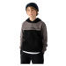 Chlapčenská mikina s kapucňou 4F JUNIOR SWEATSHIRT-JWAW24TSWSM1222-20S-DEEP BLACK