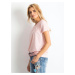 Transformative Pink Melange T-shirt