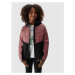 Dievčenská turistická softshellová bunda 4F JUNIOR TECHNICAL JACKET-JAW23TTJAF280-54S-PINK