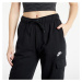 Nike W NSW Essential Fleece Cargo Pants čierne