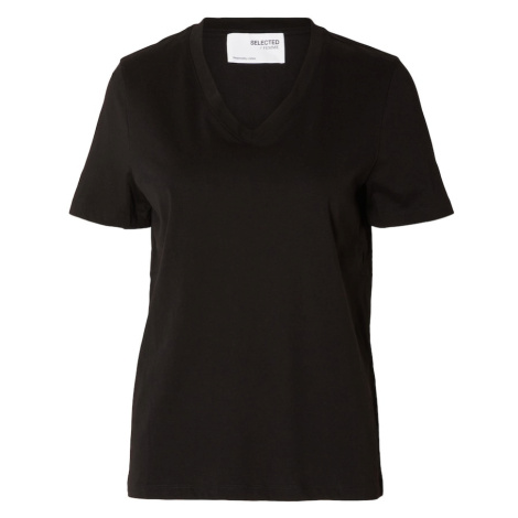 SELECTED Tričko  čierna