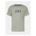 Gap Tričko 570044-01 Sivá Regular Fit