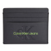 Calvin Klein Jeans Puzdro na kreditné karty Sculpted Cardcase 6Cc Mono K60K611987 Čierna